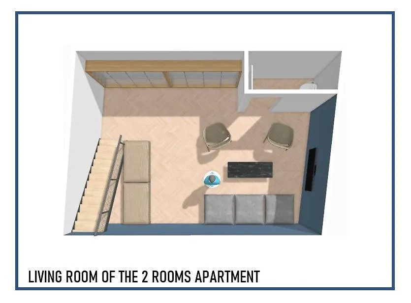 Apartment Maison Francois - Two & - Linkable Together *